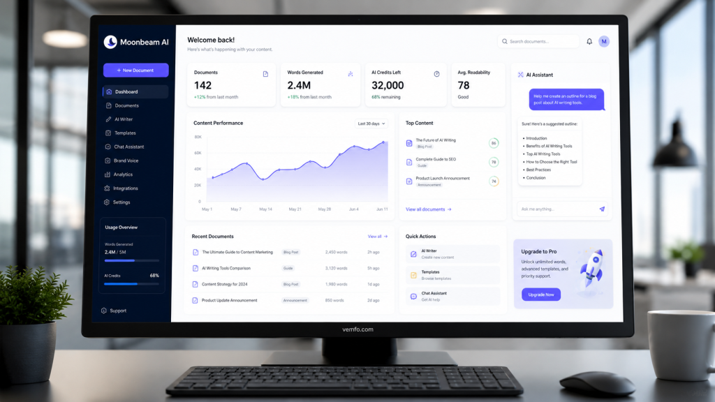 Moonbeam AI: The Complete Guide to This Long-Form Writing Assistant