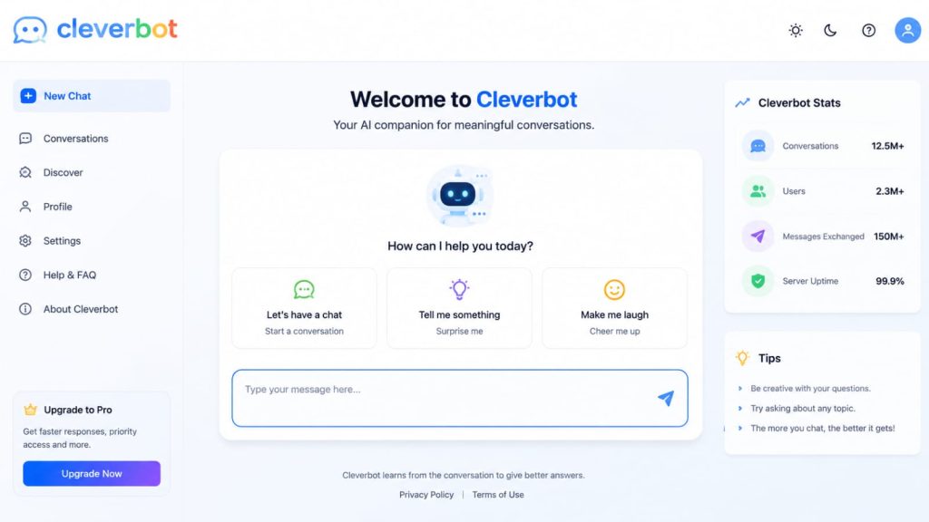 Cleverbot: The AI Chatbot That Talks Back With Wit and Weirdness